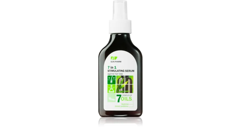 Biztonságos fizetés Elfa Pharm Intensive CosmeticComplex Of 7 Oils 7in1 Stimulating Serum regeneráló szérum hajhullás ellen