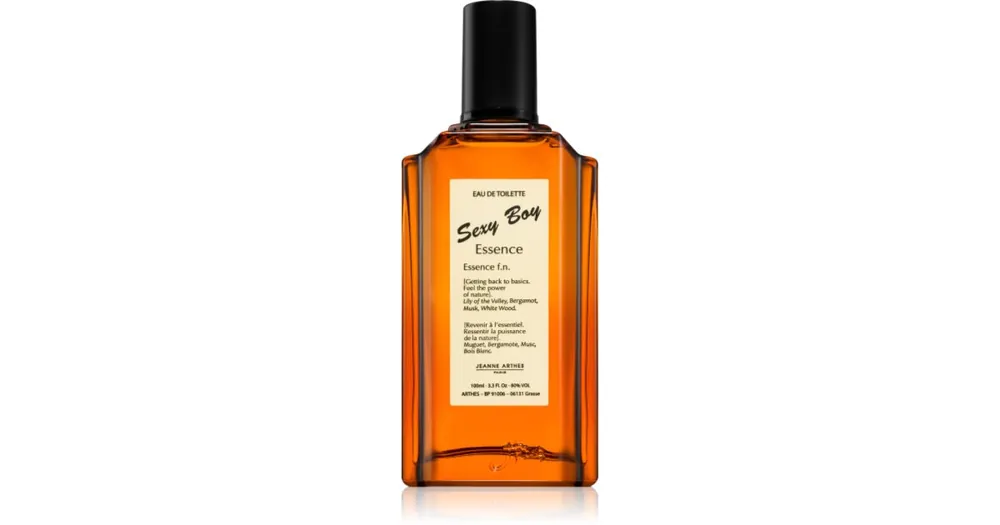 Árcsökkenés Jeanne ArthesSexy Boy Essence Eau de Toilette uraknak