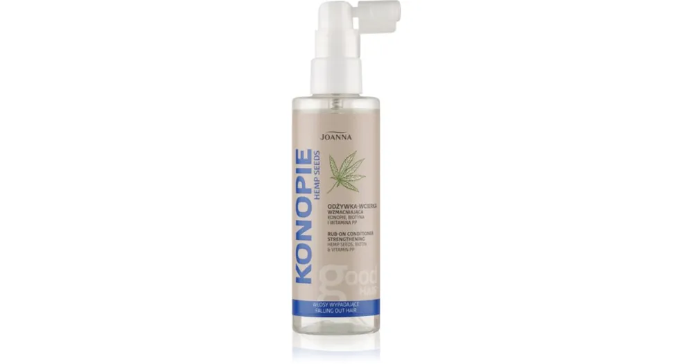 JoannaCannabis Seed Rub - On Conditioner kondicionáló spray hajhullás ellen Expressz kézbesítés