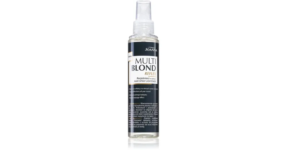 JoannaMulti Blond Reflex élénkítő fluid spray -ben Árcsökkenés