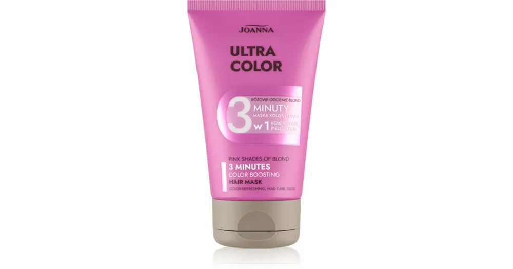 Kedvezmény JoannaUltra Color Pink Shades 3 Minutes tonizáló kondicionáló