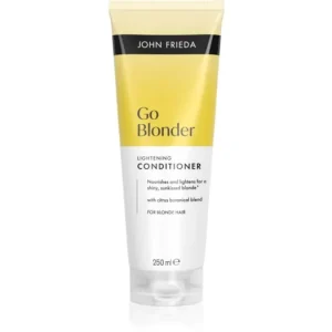 Kedvezmény John FriedaGo Blonder Lightening Conditioner világosító kondicionáló szőke hajra