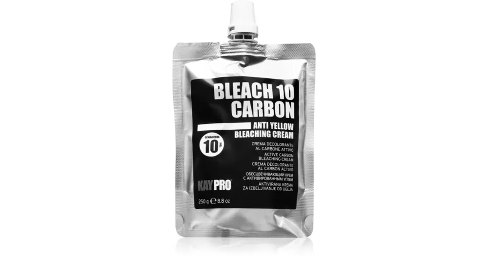 Expressz kézbesítés KayproBleach 10 Carbon Anti Yellow Bleaching Cream élénkítő krém hajra