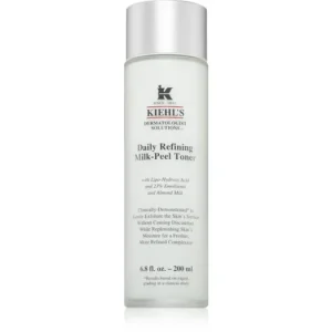 Azonnali szállítás Kiehl‘sDaily Refining Milk-Peel Toner gyengéd bőrhámlasztó tonik minden bőrtípusra, beleértve az érzékeny bőrt is