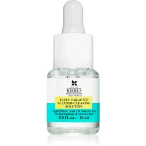 Biztonságos vásárlás Kiehl‘sDermatologist Solutions Truly Targeted Blemish-Clearing Solution szérum az aknés bőrre