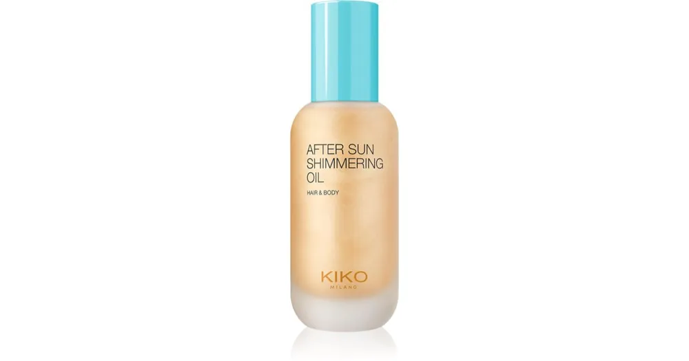 KIKO MilanoAfter Sun Sun Shimmering Oil csillogó olaj haj és test Olcsóbb