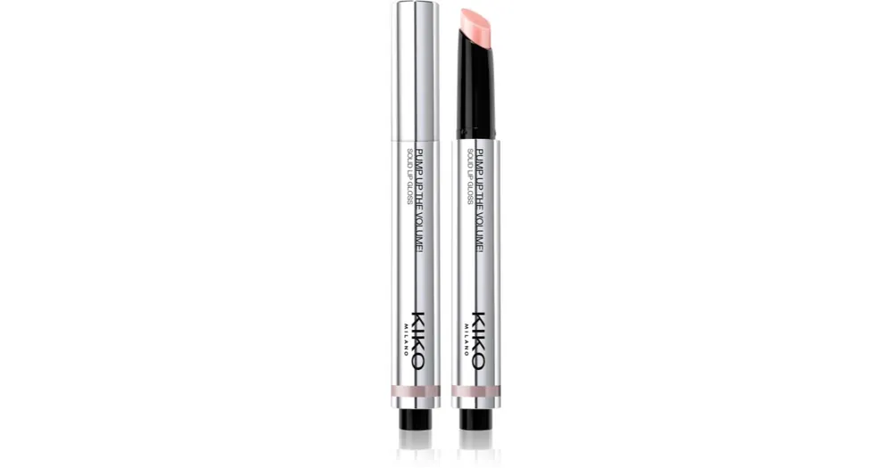 Árcsökkenés KIKO MilanoPump Up The Volume Solid Lip Gloss hidratáló ajakfény dús hatásért