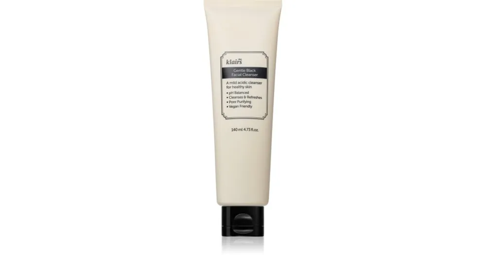 Ajánlat KlairsGentle Black Facial Cleanser lágy tisztító gél az érzékeny arcbőrre