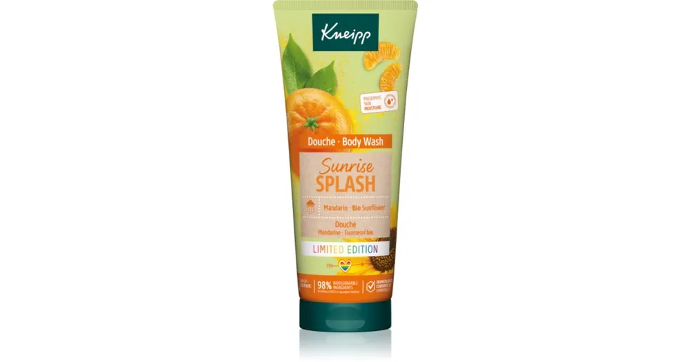 Akciós ár KneippSunrise Splash tusfürdő gél