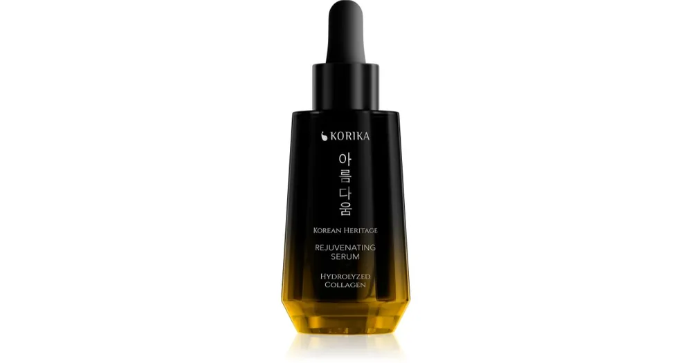 KORIKAKorean Heritage Hydrolyzed Collagen Premium Rejuvenating Serum fiatalító arcszérum hidrolizált kollagénnel Azonnali szállítás