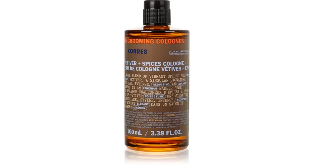 KorresAthenian Grooming Eau de Cologne uraknak Akciós ár