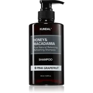 KUNDALHoney & Macadamia Pink Grapefruit természetes sampon száraz és sérült hajra Kedvezmény