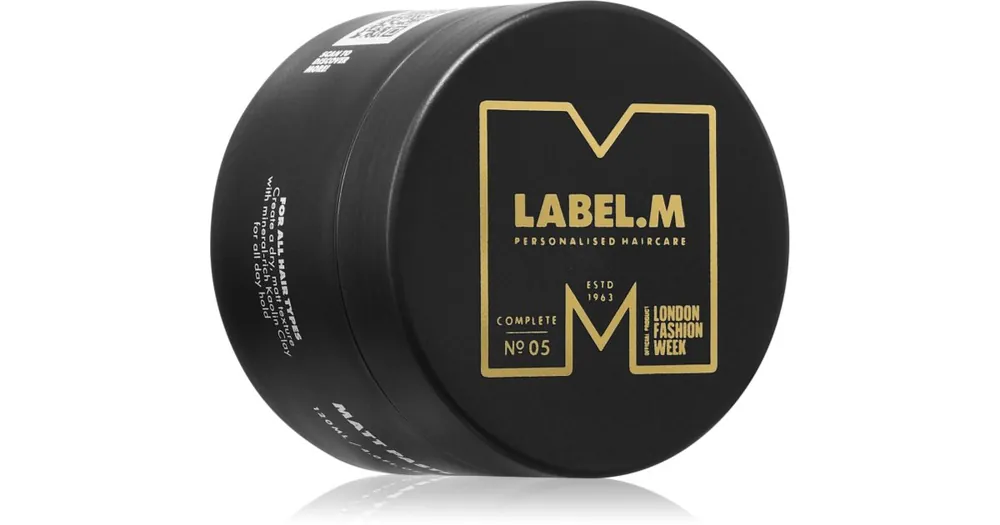 label.mMatt Paste formázó paszta a hosszan tartó hatásért Újdonság
