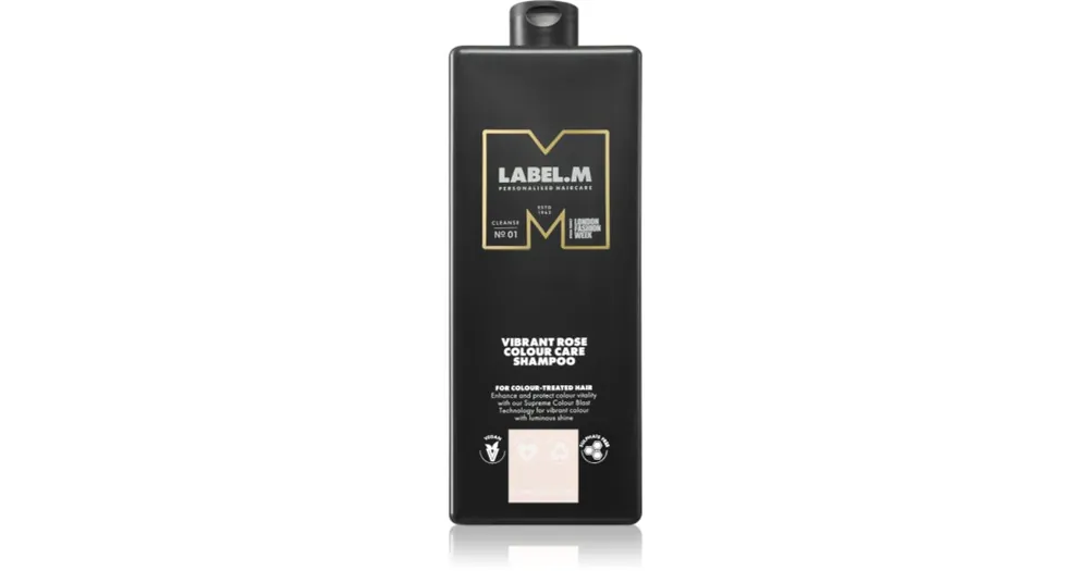 label.mVibrant Rose Colour Care Shampoo hidratáló sampon festett vagy melírozott hajra Rendeld meg most