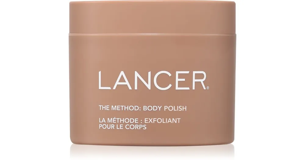 Expressz szállítás LANCERTHE METHOD BODY POLISH Gyengéd hámlasztó krém testre