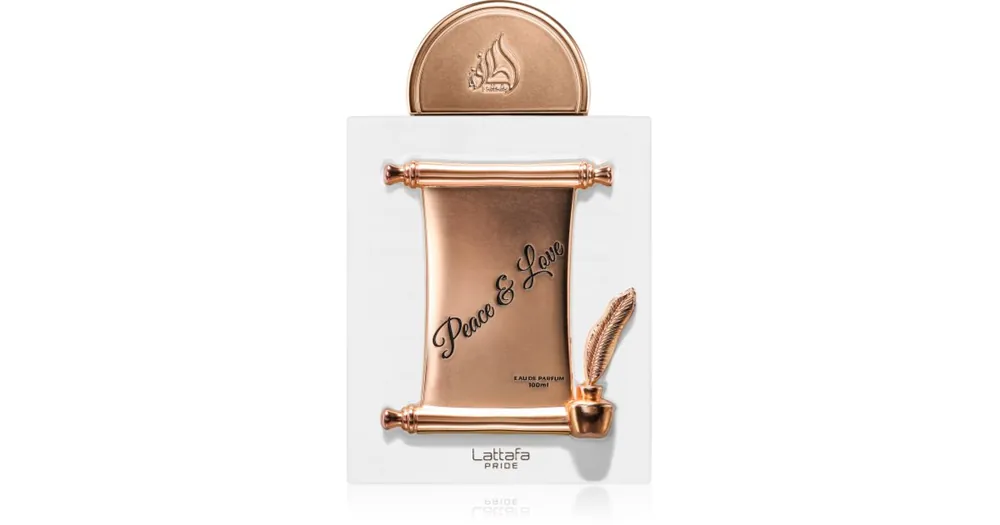 Újdonság LattafaPeace & Love Eau de Parfum unisex
