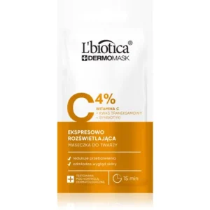 L’bioticaDermoMask C 4% élénkítő arcmaszk Gyors szállítás