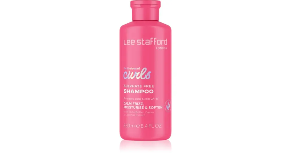 Vásárlói kedvenc Lee StaffordFor The Love Of Curls Shampoo sampon a hullámos és göndör hajra