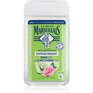 Nézd meg most Le Petit MarseillaisRose Bio & Cucumber Bio gyengéd tusfürdő gél