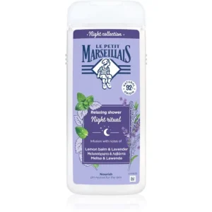 Csak ma Le Petit MarseillaisNight Collection Lemon Balm & Lavender relaxáló tusfürdő gél