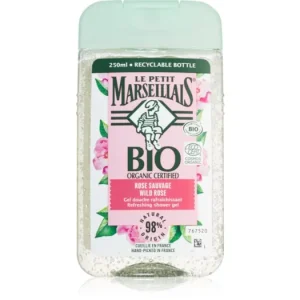 Le Petit MarseillaisBio Wild Rose felfrissítő tusfürdő gél Árcsökkenés