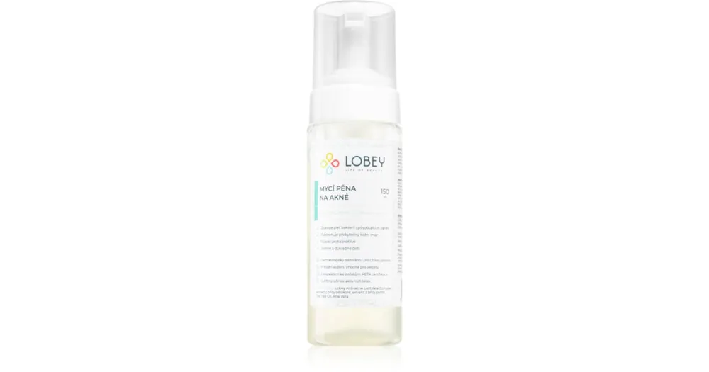 LobeyFace Cleanser tisztító hab az aknés bőrre Kedvezmény