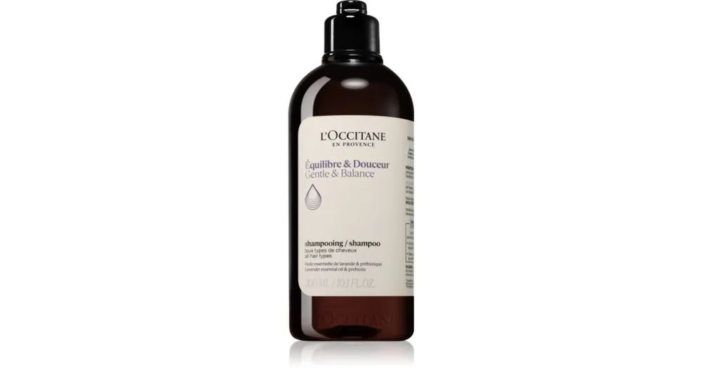 L’OccitaneGentle & Balance Shampoo finom állagú sampon minden hajtípusra Azonnal elérhető