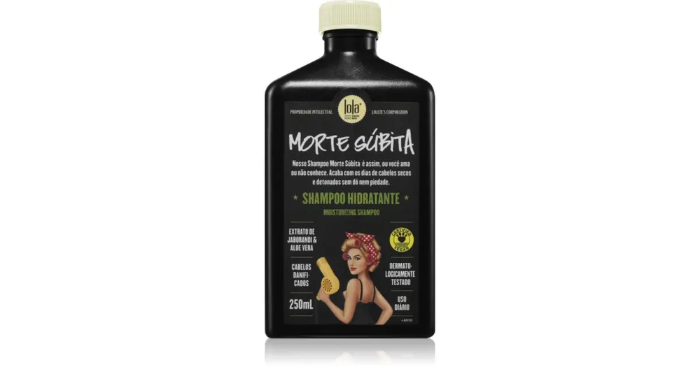 Lola CosmeticsMorte Súbita Shampoo hidratáló sampon Árcsökkenés
