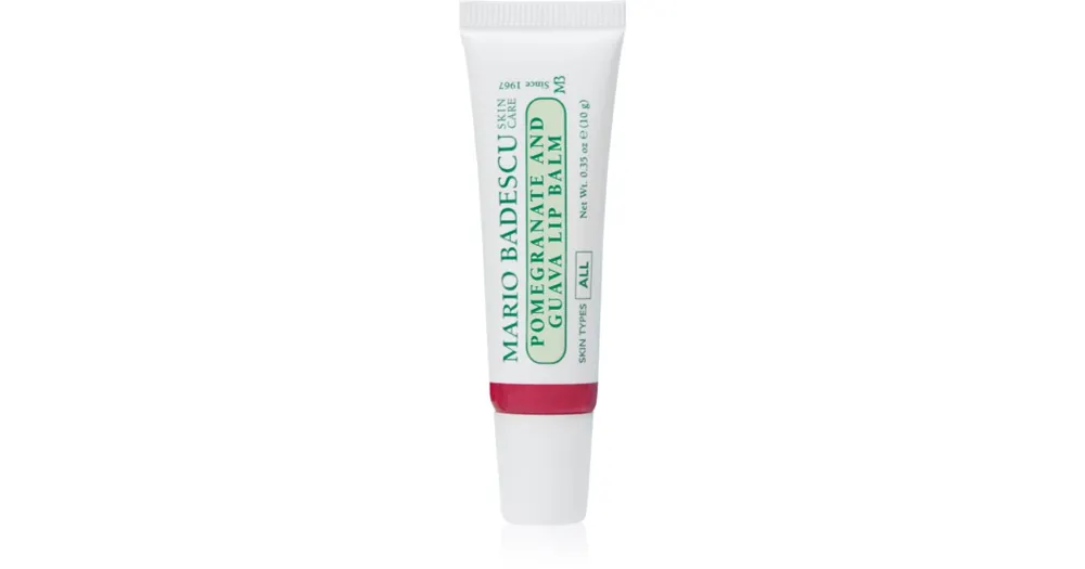 Azonnal elérhető Mario BadescuPomegranate and Guava Lip Balm hidratáló ajakbalzsam