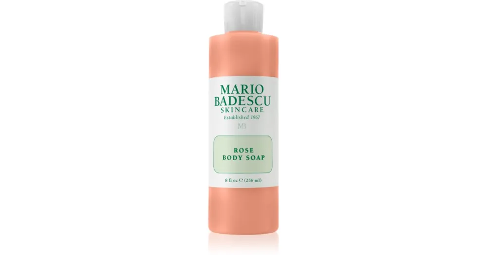 Szuper akció Mario BadescuRose Body Soap energetizáló tusfürdő gél rózsaolajjal