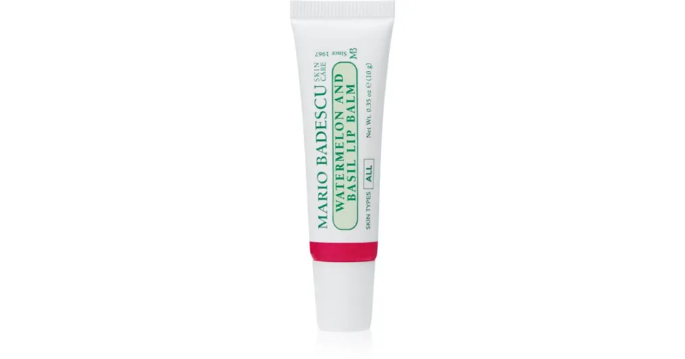 Mario BadescuWatermelon and Basil Lip Balm hidratáló ajakbalzsam Exkluzív ajánlat