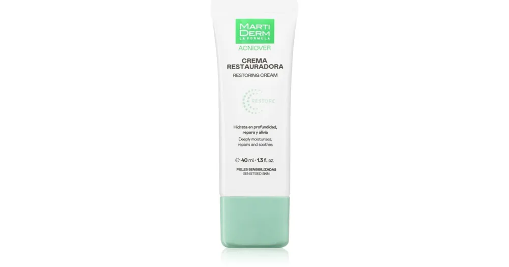 MartiDermAcniover Restoring Cream regeneráló arckrém prebiotikumokkal Gyors kiszállítás