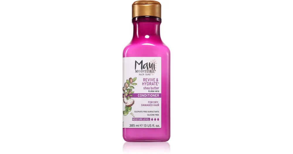 Kedvezmény Maui MoistureRevive & Hydrate + Shea Butter & Aloe Vera hidratáló kondicionáló száraz és sérült hajra
