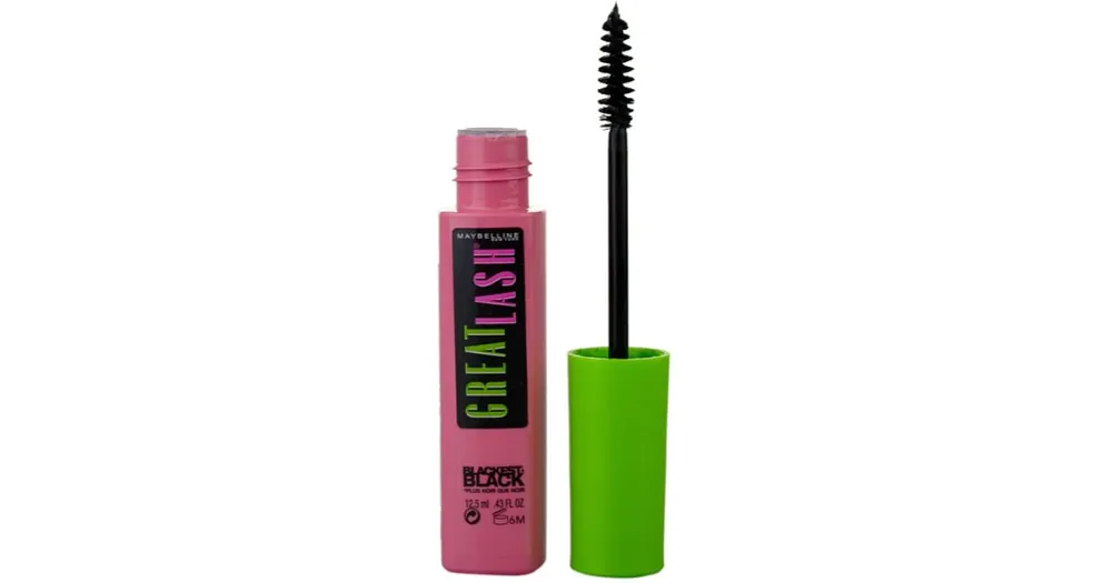 Azonnali szállítás MAYBELLINE NEW YORKGreat Lash Blackest Black szempillaspirál
