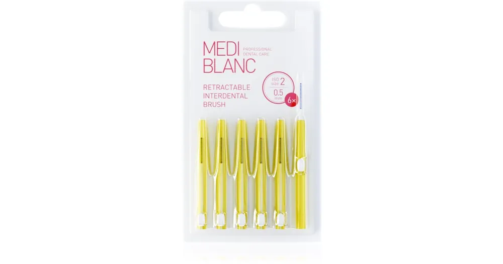 MEDIBLANCInterdental TB Pull Out System 0.5mm kihúzható fogköztisztító kefe Bestseller