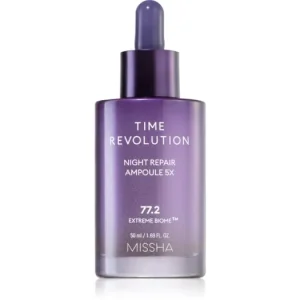 MisshaTime Revolution Night Repair Ampoule intenzív éjszakai ápolás ránctalanító hatással Kiárusítás
