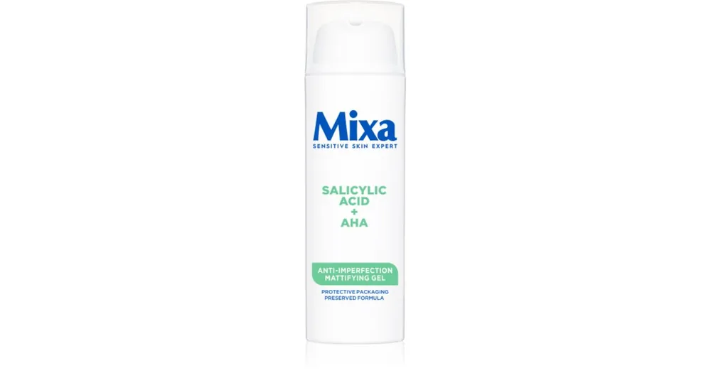 Végkiárusítás MixaAnti-Imperfection Mattifying Gel mattító géles krém a bőr tökéletlenségei ellen