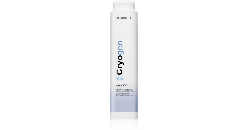 Végkiárusítás MontibelloCryogen Shampoo erősítő sampon hajhullás ellen revitalizáló hatású