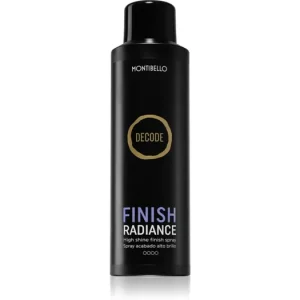 Népszerű MontibelloDecode Finish Radiance Spray gyorsan felhívódó spray a hajra a magas fényért