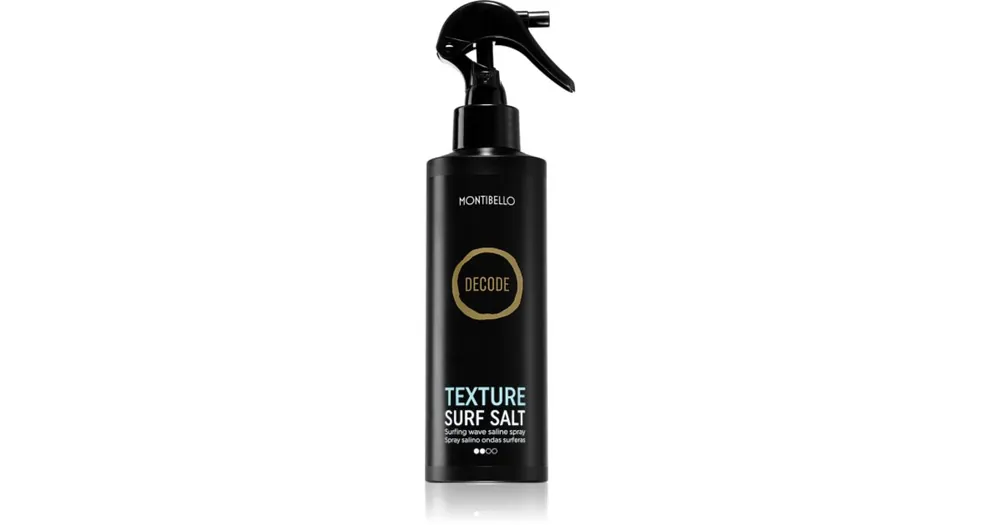 Utolsó esély MontibelloDecode Texture Surf Salt hajspray a haj textúrájáért sóval