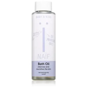 Olcsó NaifBaby & Kids Bath Oil tejfürdő olaj újszülötteknek és kisgyermekeknek