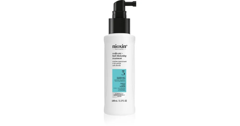NioxinSystem 3 Scalp + Hair Thickening Treatment leöblítést nem igénylő ápolás a ritkuló hajra Akciós ár