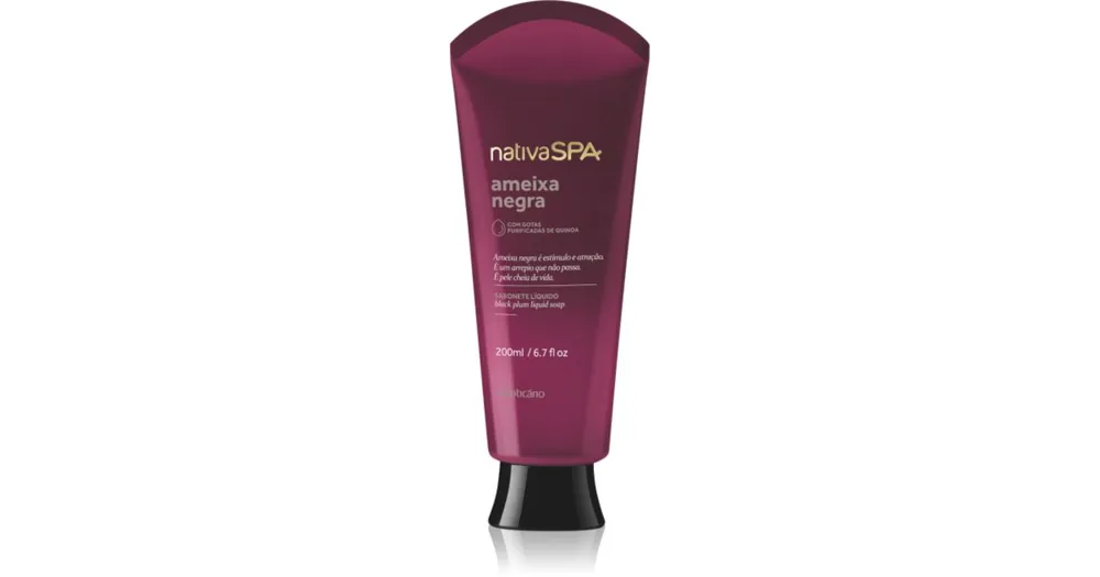 oBoticárioNativa SPA Black Plum folyékony szappan testre Prémium