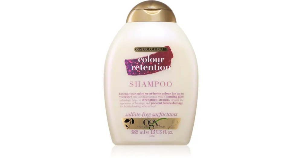 Exkluzív ajánlat OGXColour Care Shampoo sampon festett hajra