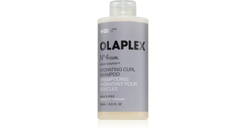 Azonnal elérhető OlaplexN°4 Bond Sharper Hydrating Curl Shampoo hidratáló sampon göndör hajra