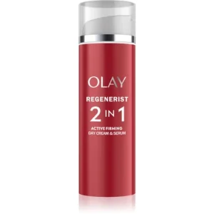 OlayRegenerist 2 in 1 Day Cream & Serum feszesítő nappali krém és szérum a ráncok ellen Akció