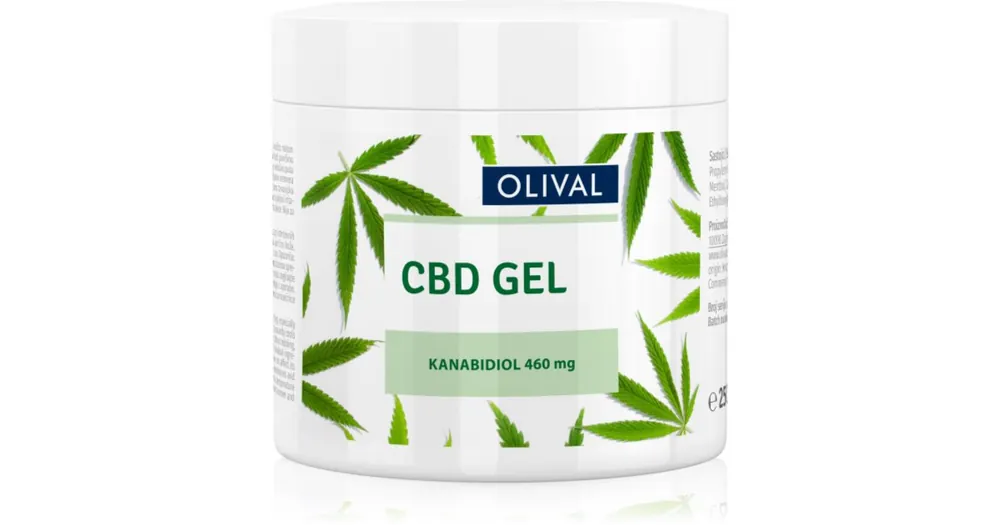 Csak ma OlivalCBD Gel frissítő gél a fáradt lábra