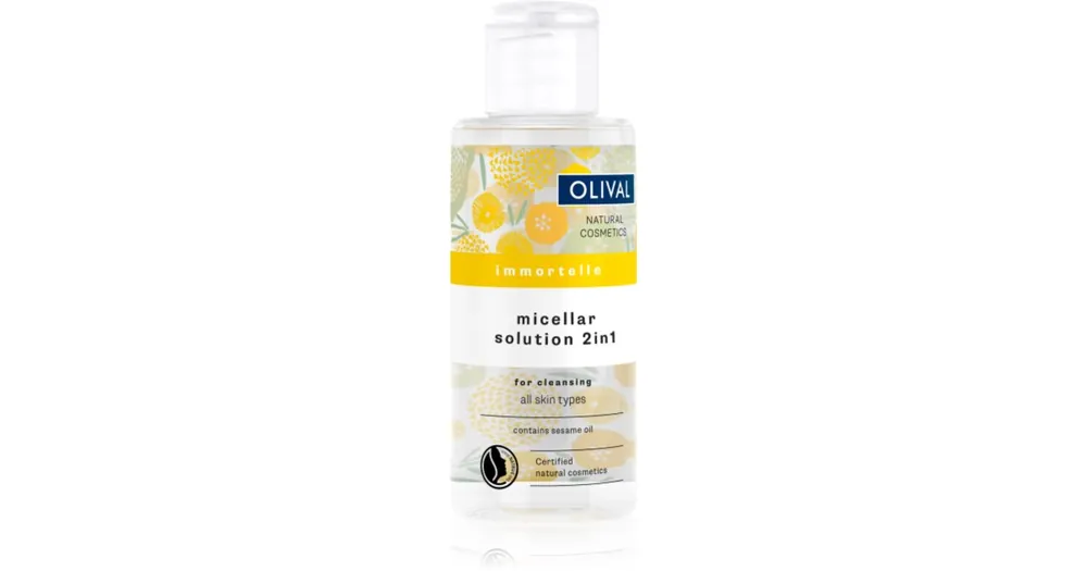 OlivalImmortelle Micellar Solution 2in1 kétfázisú micellás víz minden bőrtípusra Csak ma