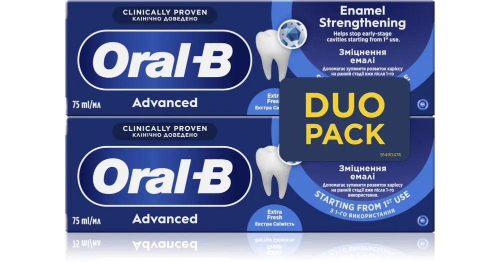 Oral-BAdvanced Enamel Strengthening fogkrém a fogzománc megerősítésére Akciós ár
