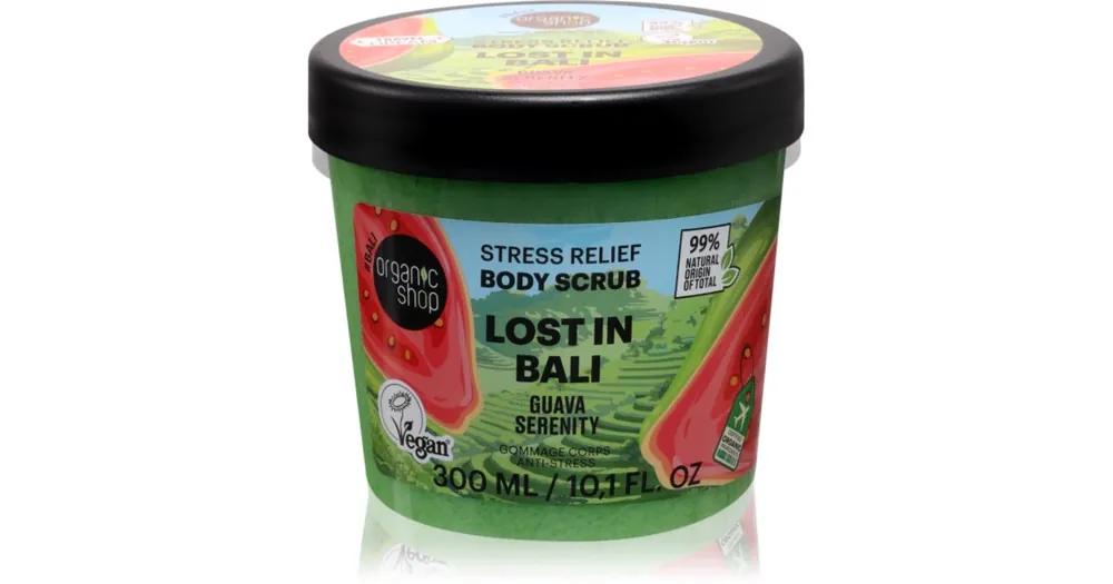 Ajánlat Organic ShopLost In Bali hidratáló testpeeling